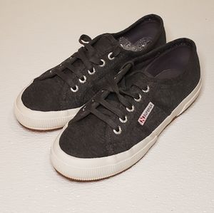 Superga 2750 Fantasia Collection Jersey2W S00GMI0 Dark Grey